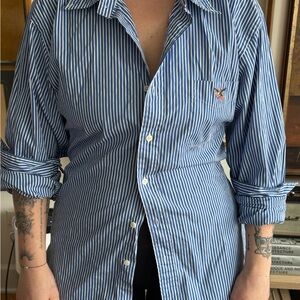 Reworked button down shirt